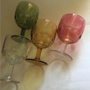 Vintage Bartlett Collins goblets